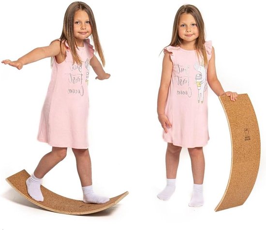 Balance WOBBLE BOARD - voor het verbeteren van balans en coördinatie van Sensura Fitness