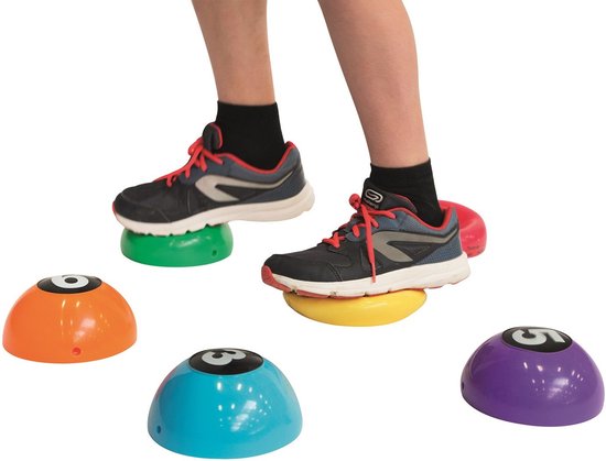 Balanceer Set | Step-N-Stones Set | Set 6 stuks | Genummerd van Wedderop