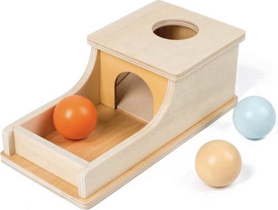 Ballen Box - Vormenstoof - Montessori Speelgoed - Speelgoed - Kinderspeelgoed - Myka's van Merkloos