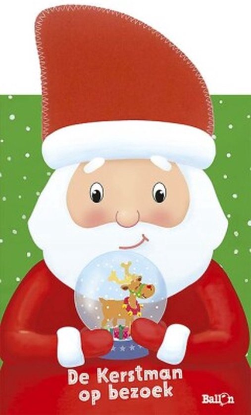 Ballon De Kerstman Op Bezoek van Nostalgic Art