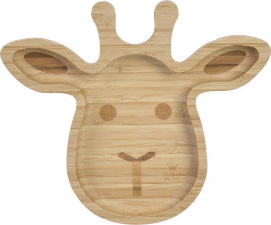BamBam Bamboe Bordje Giraffe - Baby cadeau van BamBam