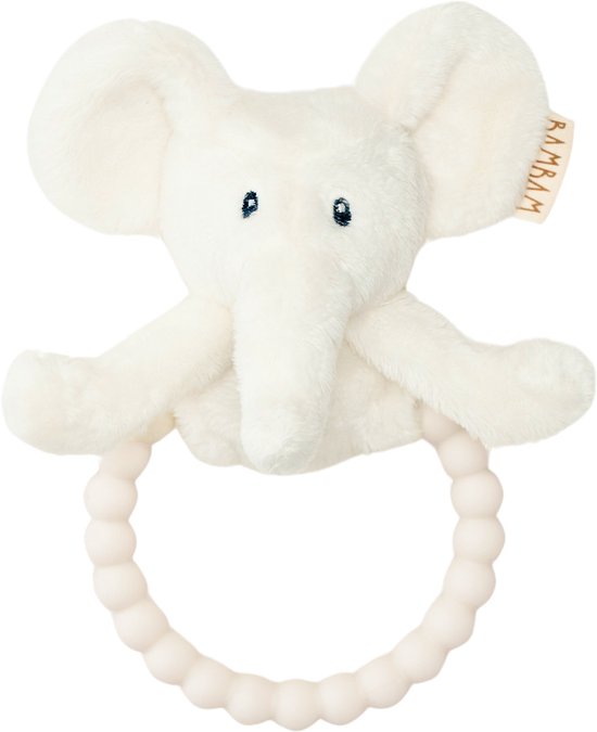 BamBam Bijtring - Elephant Rammelaar van Merkloos
