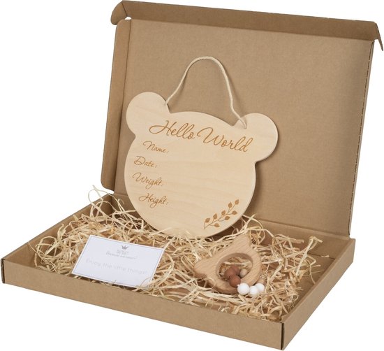 BAMBAM - Eco Friendly Giftbox Hello World - Kraamcadeau van BamBam