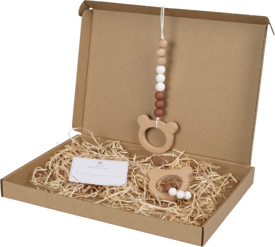 BAMBAM - Eco Friendly Giftbox Playtime - Kraamcadeau voor in de brievenbus van BamBam