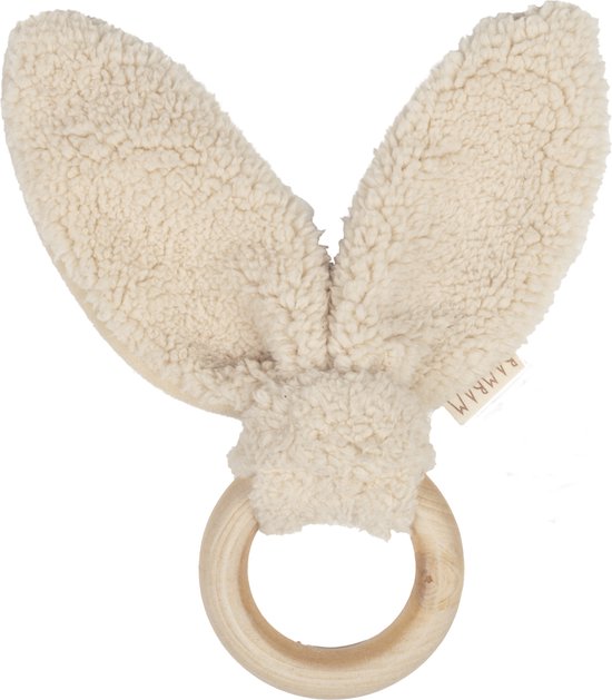 BamBam ECO Houten Bijtring met Oortjes 51651 van BamBam