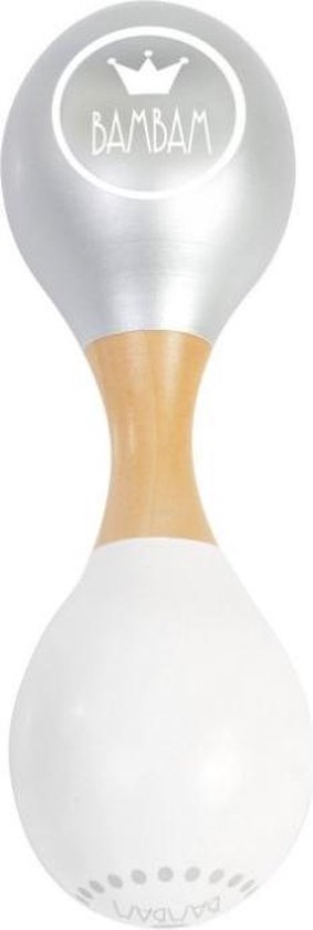 BamBam Eco-vriendelijk houten Sambabal - Grijs - Baby cadeau van BamBam