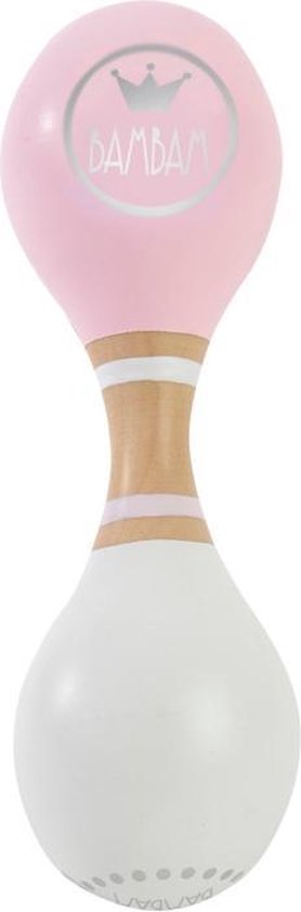 BamBam Eco-vriendelijk houten Sambabal - Roze - Baby cadeau van BamBam