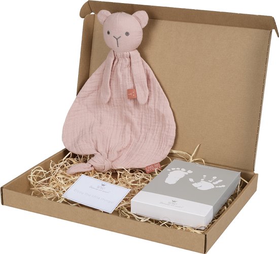 Bambam Giftbox Organic Memory Pink van BamBam