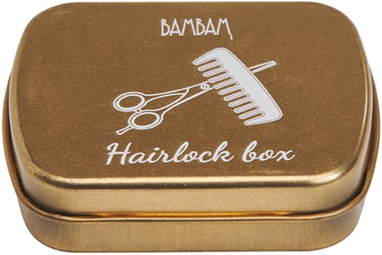 BamBam Haarlokdoosje Goud van Merkloos