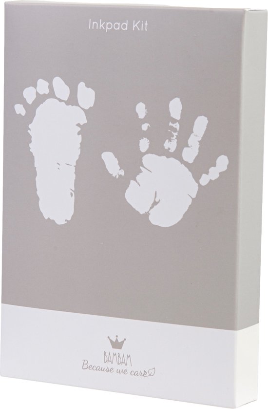 BamBam Inkt afdruk set voor baby handje of voetje van BamBam