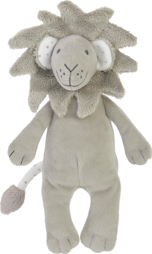 BamBam Knuffel Leeuw - Grijs - Baby knuffel van BamBam