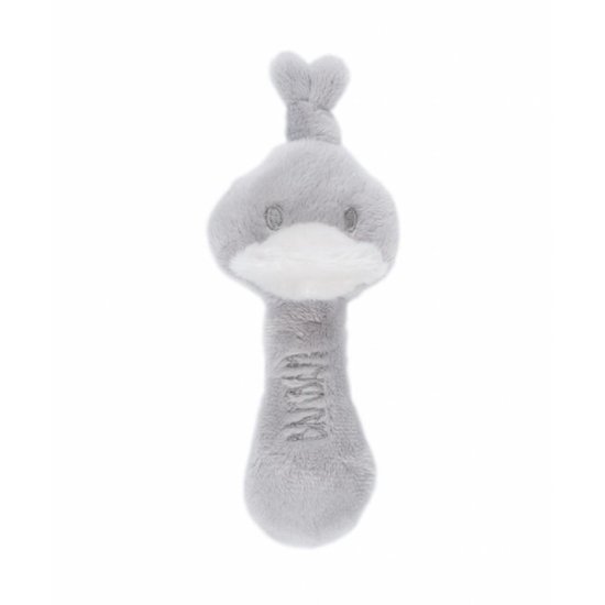 BamBam Rammelaar Eend - Grijs - Baby cadeau van BamBam