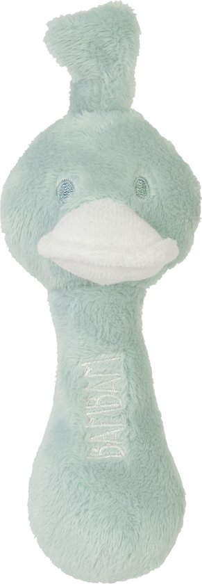 BamBam Rammelaar Eend - Lagoon groen - Baby cadeau van BamBam