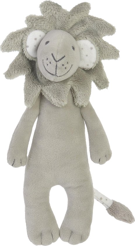 BamBam Rammelaar Leeuw - Grijs - Baby cadeau van BamBam