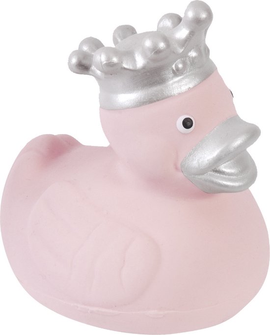 BamBam Rubberen Badeend - Roze - Baby cadeau van BamBam