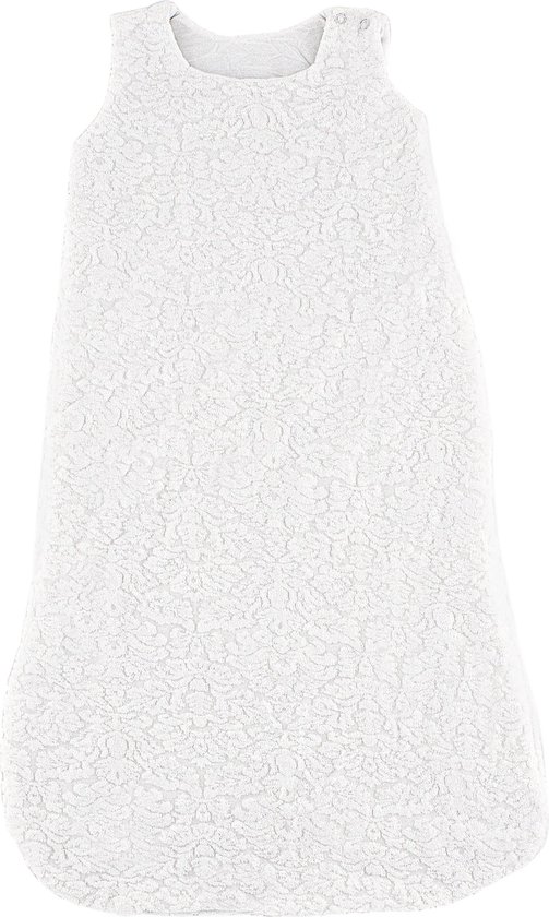 BamBam Slaapzak in Jacquard stof - Wit - Baby cadeau van BamBam