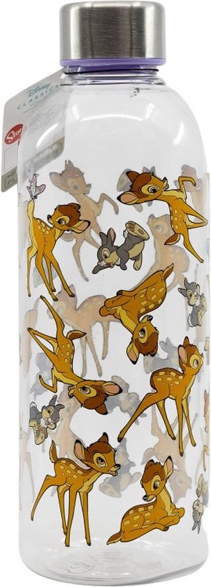 Bambi hydro Bottle - drinkfles - Plastiek - 850ml van Bambi