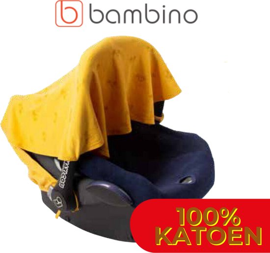 Bambino Baby Autostoeltje Zonnekap - Universeel - Palms van Bambino