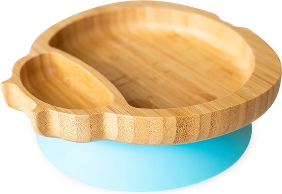 Bamboe Lieveheersbeest Bord - Blauw van Kindsgut