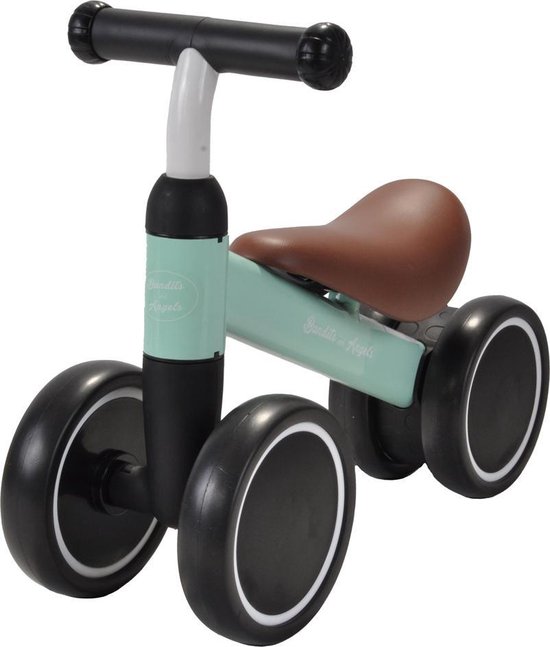 Bandits & Angels loopfiets Little Starter mint - 1 jaar - jongens en meisjes - metaal - mint van Bandits & Angels