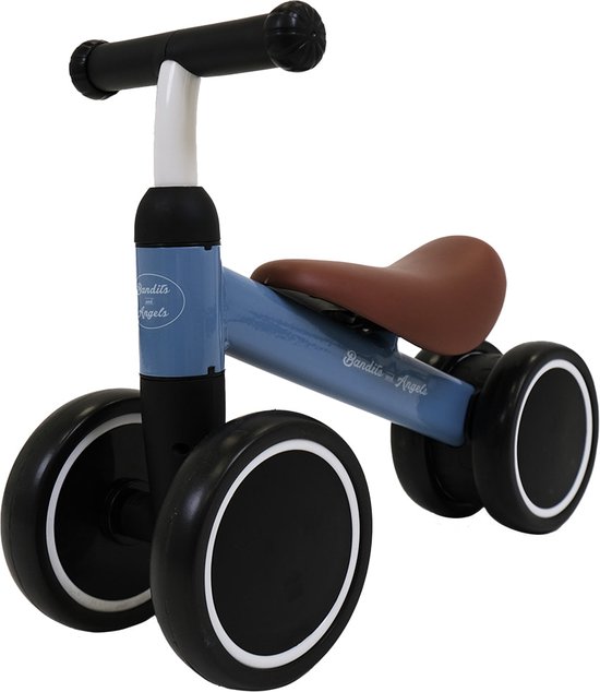 Bandits & Angels loopfiets Little Starter petrol blue - 1 jaar - jongens - metaal - blauw van Bandits & Angels