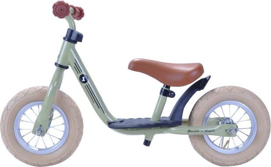 Bandits & Angels loopfiets Starter retro groen limited - 2 jaar - jongens en meisjes - metaal - groen van Bandits & Angels