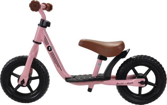 Bandits & Angels loopfiets Starter vintage pink limited - 2 jaar - meisjes - metaal - roze van Bandits & Angels