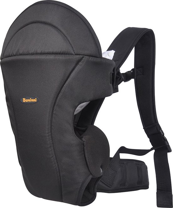 Baninni 3-in-1 Draagzak Sacco Luxe Zwart van Baninni