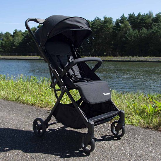 Baninni Automatisch Inklapbare Wandelwagen Cero Zwart van Baninni