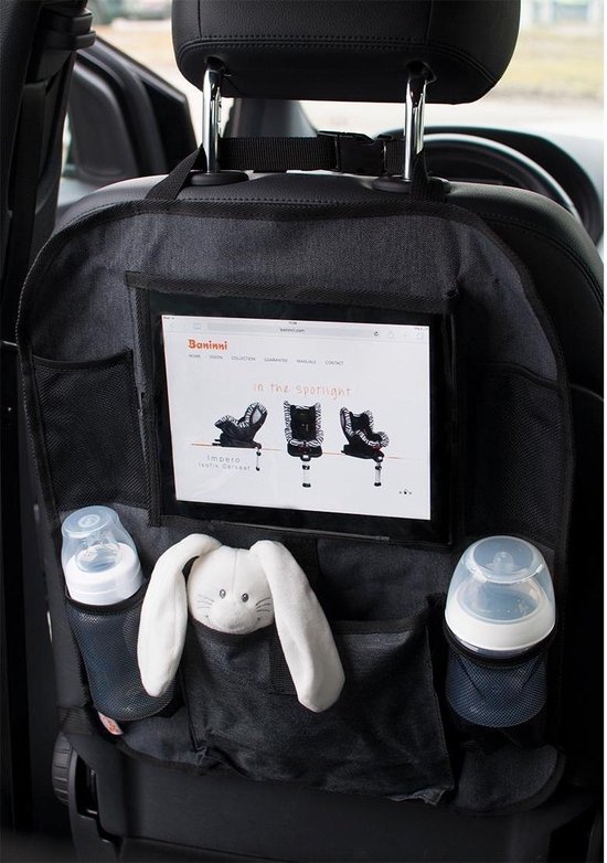 Baninni Autostoel Organizer Astuto Met Tablet Houder van Baninni
