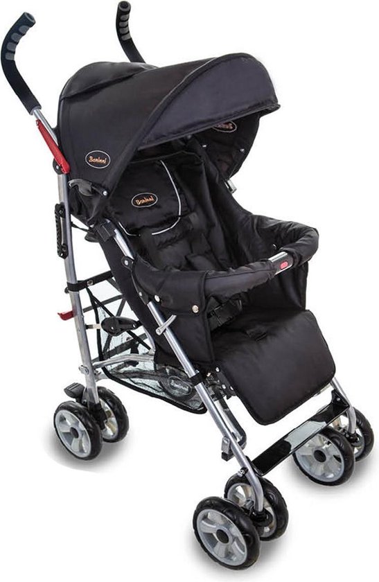 Baninni Buggy Luca Zwart - Incl. Regenhoes van Baninni