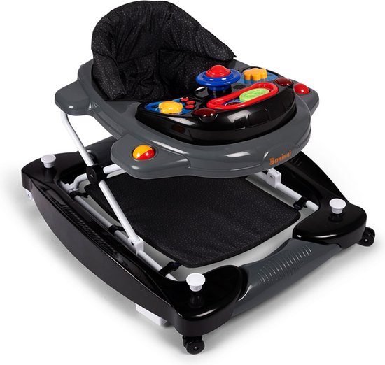 Baninni Loopstoel Classic 2-in-1 Black Dot van Baninni