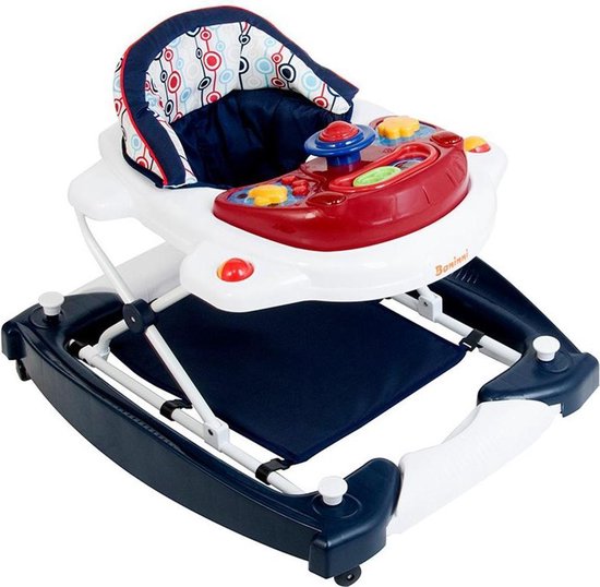 Baninni Loopstoel Classic 2-in-1 Retro Rood van Baninni