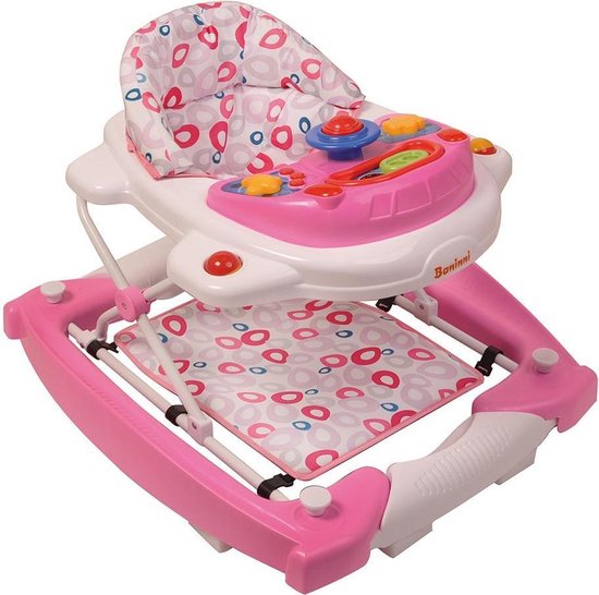 Baninni Loopstoel Classic 2-in-1 Snoep Roze van Baninni