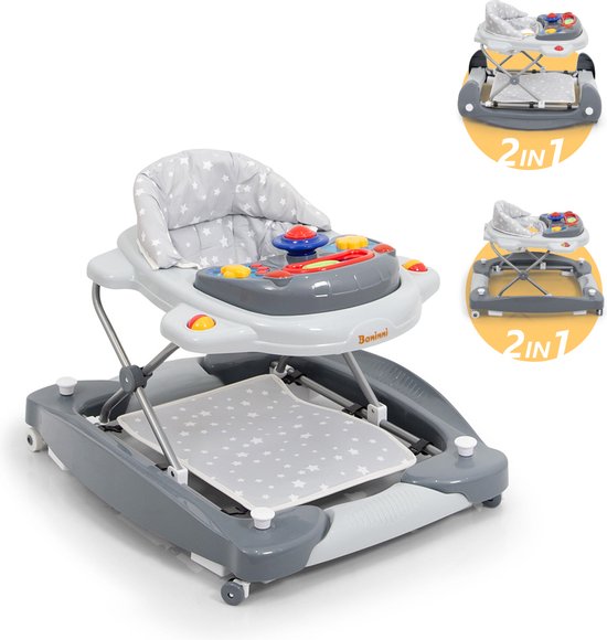 Baninni Loopstoel Classic 2-in-1 Star van Merkloos