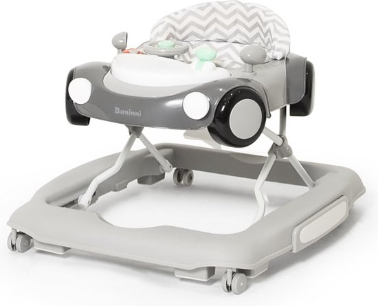 Baninni Loopstoel Dondo 2-in-1 Grijs van Baninni