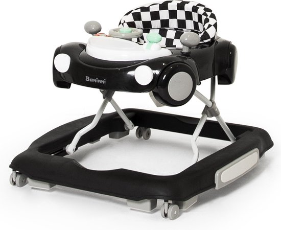 Baninni Loopstoel Dondo 2-in-1 Zwart van Baninni