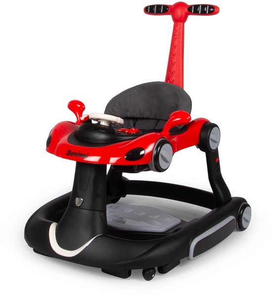 Baninni Loopstoel Mano 5-in-1 Rood van Merkloos