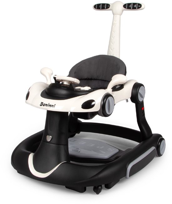 Baninni Loopstoel Mano 5-in-1 Zwart van Merkloos