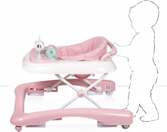 Baninni Loopstoel Pio Roze van Baninni