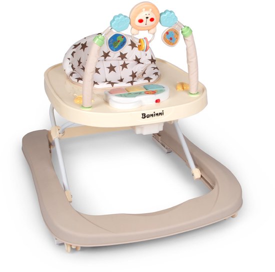Baninni Loopstoel Totti 2-in-1 Beige van Baninni