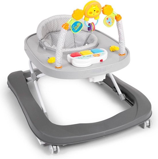 Baninni Loopstoel Totti 2-in-1 Grijs van Baninni