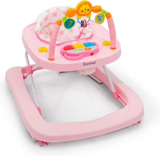 Baninni Loopstoel Totti 2-in-1 Roze van Baninni