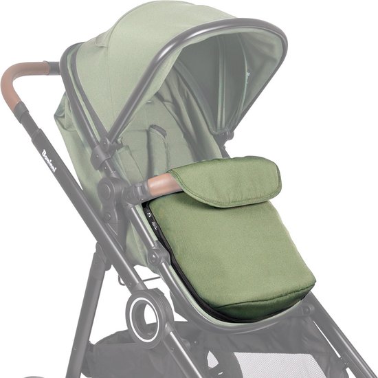 Baninni Voetenzak Voor Luiz Duo Kinderwagen Licht Groen van Baninni