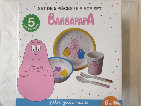 Barbapapa Kinder eetset 5 dlg van Rosti Mepal
