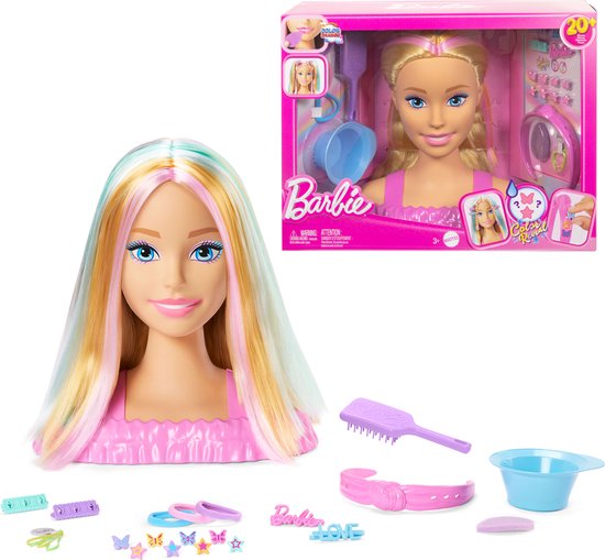 Barbie Buste Van Blonde Fashionista Roze Kinderen