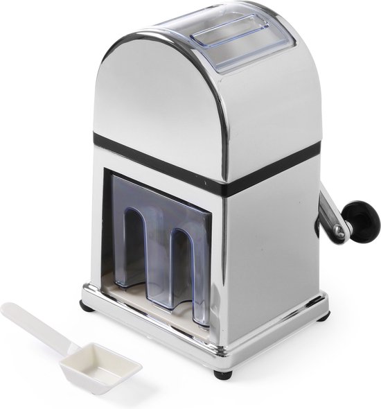 BarUp IJscrusher met IJsschep - Professionele Ice Crusher - RVS Messen - IJsvergruizer Handmatig van BarUp