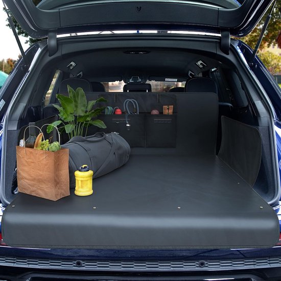 Basic kofferbakbescherming voor honden, waterdichte hondendeken met zijbescherming, robuuste kofferbakbeschermingsmat voor reizen en vervoer voor honden van Basi