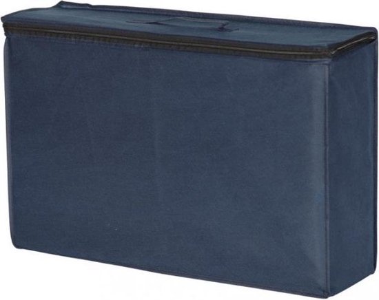 Basicline Campingbed Matras Blauw van Basi