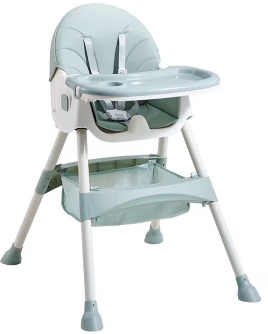 Basoo Multifunctionele Baby Eetstoel – Draagbare Kinderstoel voor Voeden en Eten – Opvouwbare Babystoel 0-12 Maanden – Veilig en Gemakkelijk Schoon te Maken van Basoo